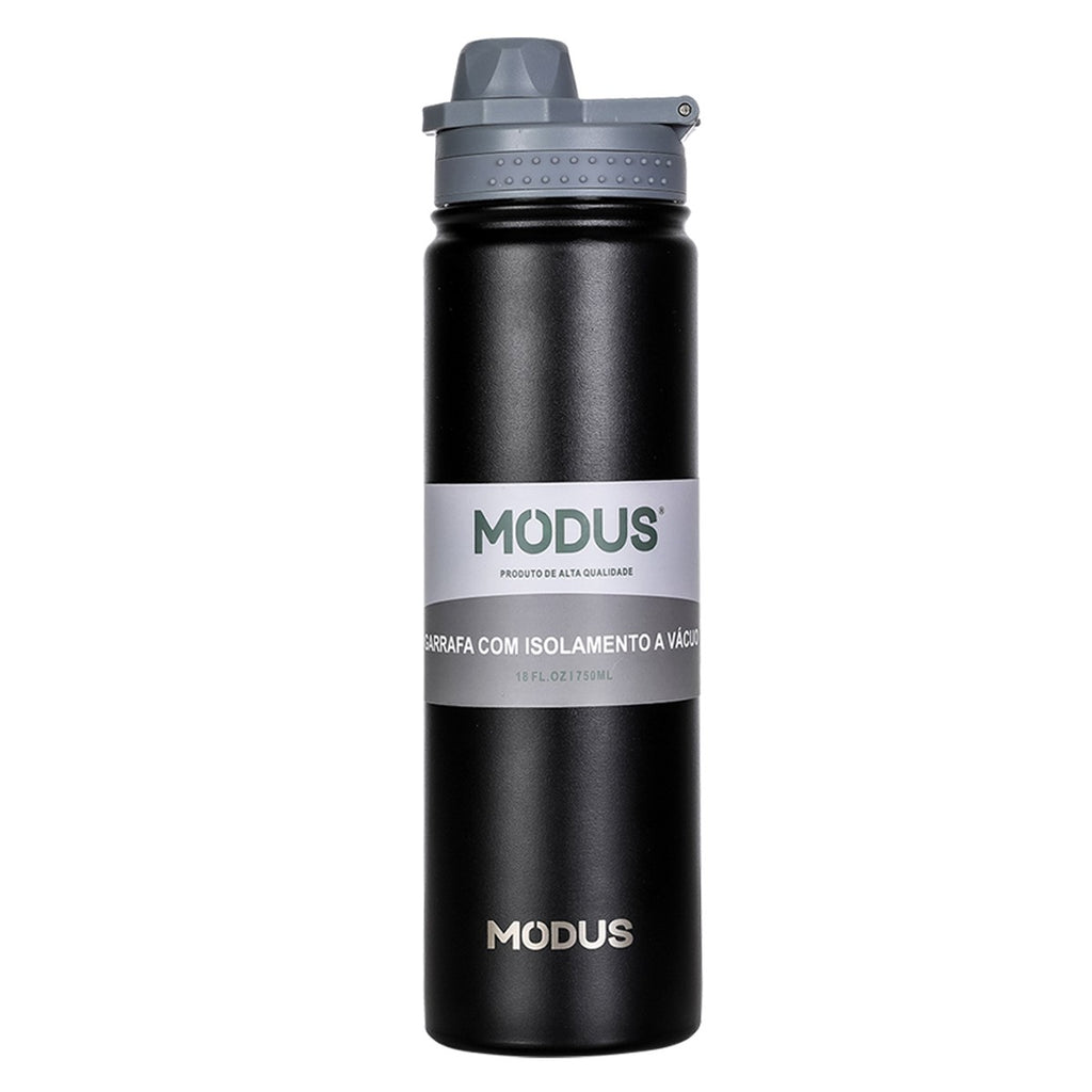 Garrafa Térmica 750ml com Canudo Inox