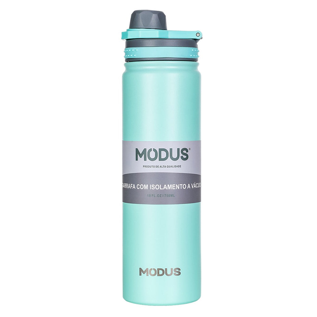 Garrafa Térmica 750ml com Canudo Inox