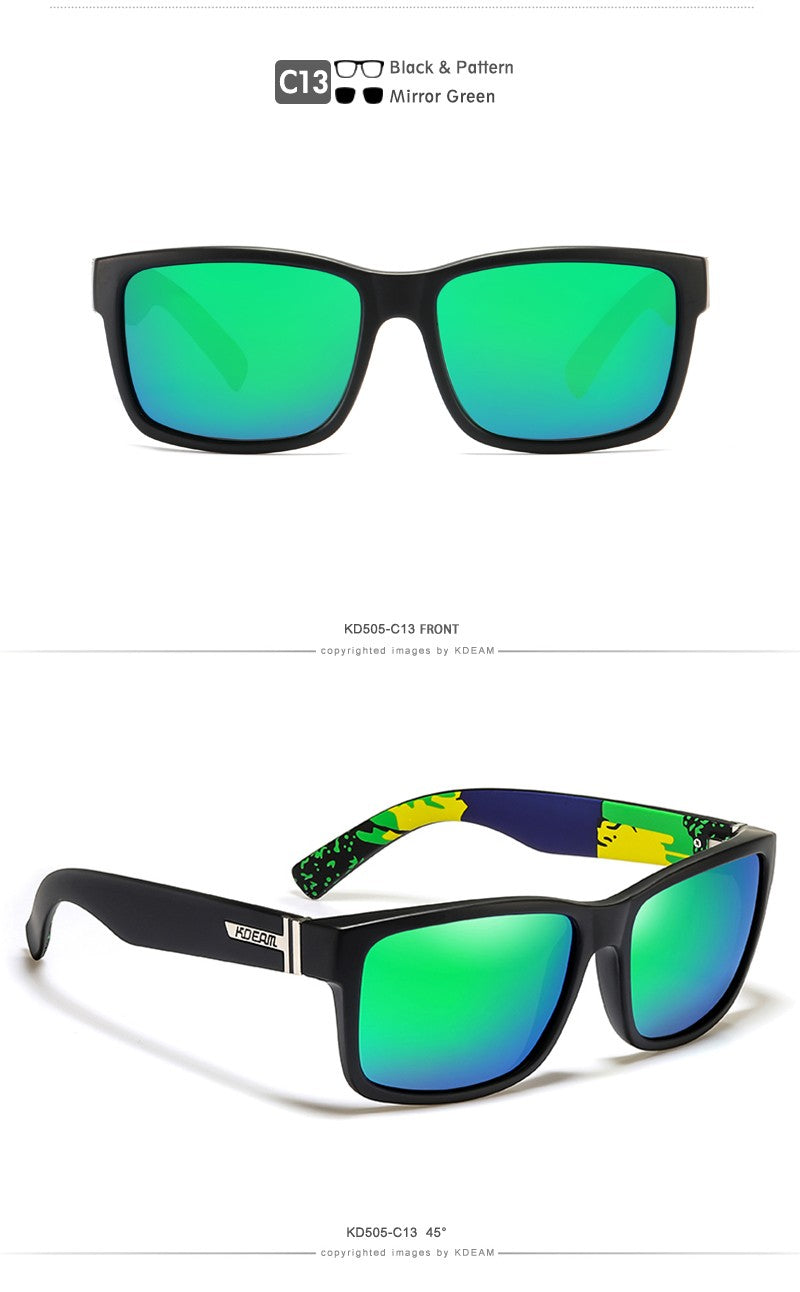 Óculos de Sol Masculino KDEAM Polarizado UV400