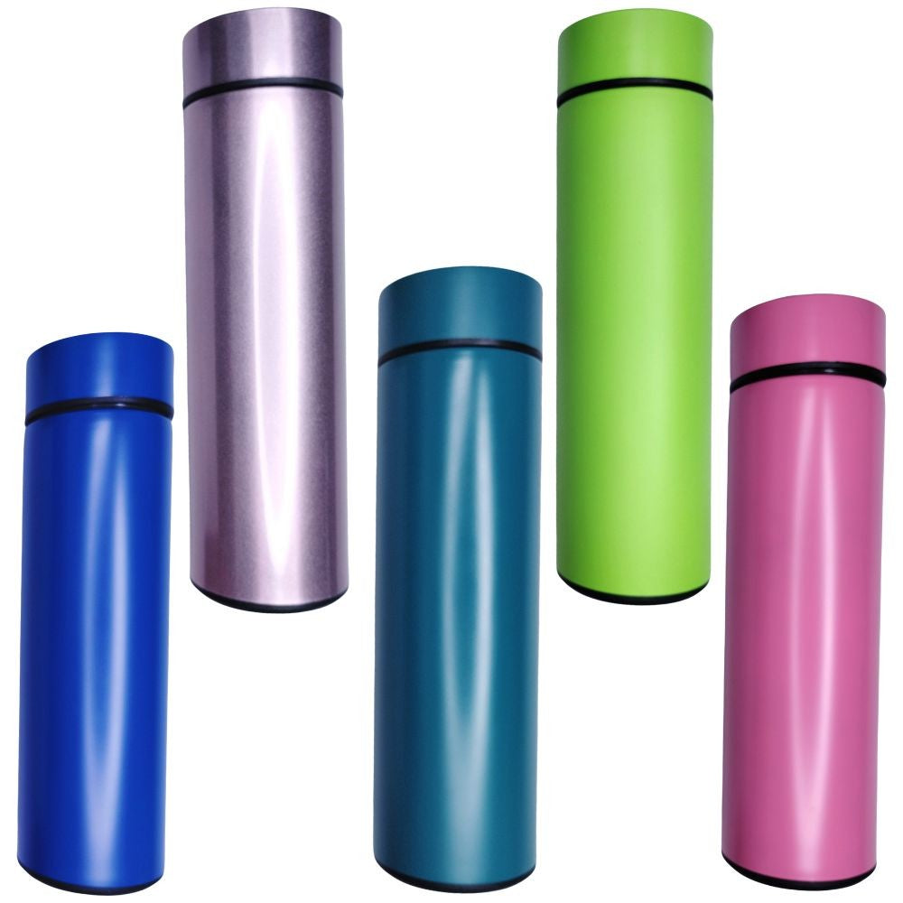 Garrafa Térmica 500ml Inox com Display Digital LED