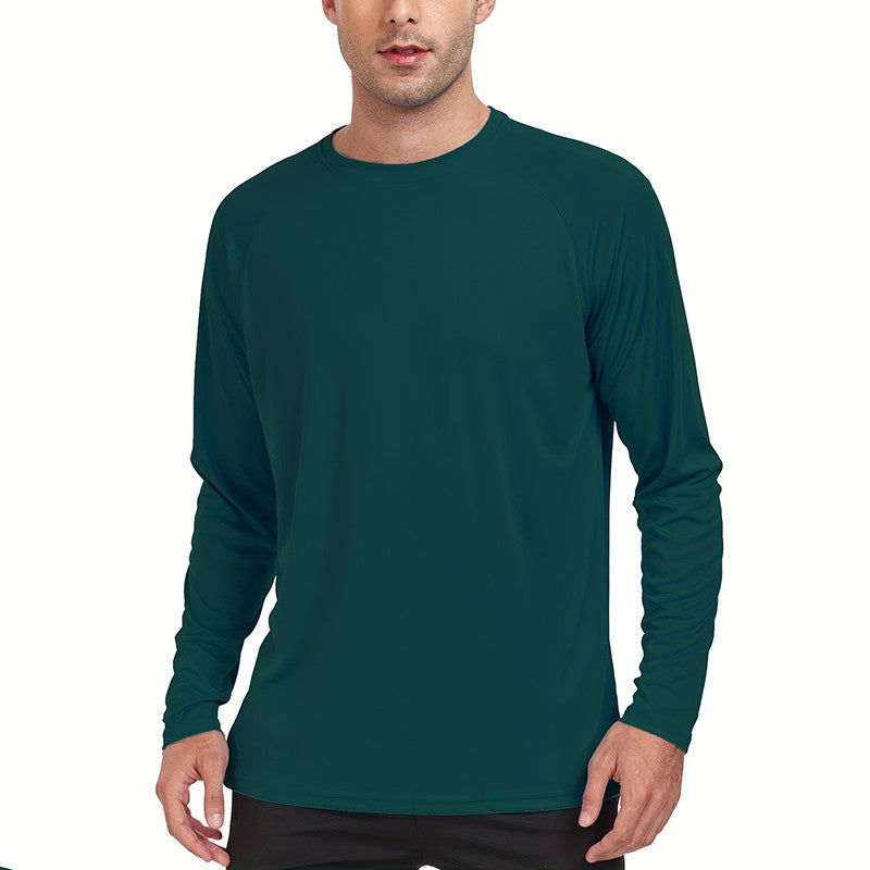 Camiseta Masculina Manga Longa UV UPF50+
