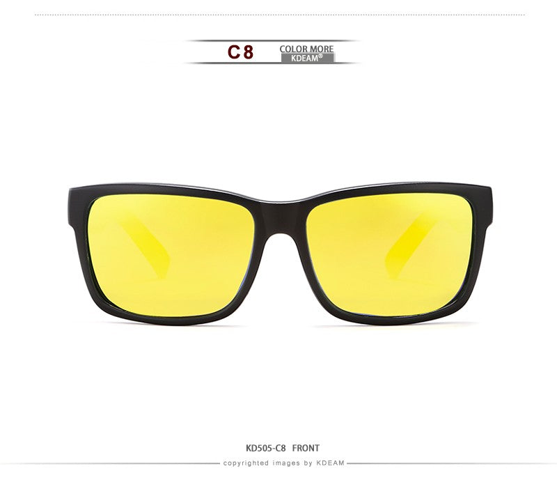 Óculos de Sol Masculino KDEAM Polarizado UV400
