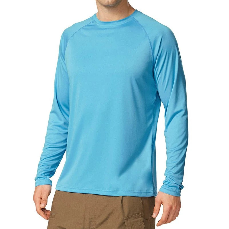 Camiseta Masculina Manga Longa UV UPF50+