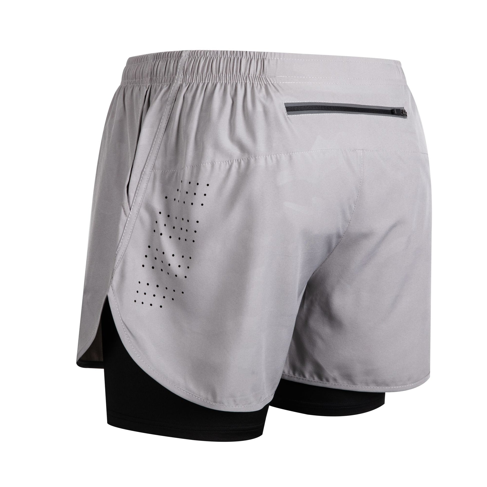 Short esporte masculino com bolsos forrado
