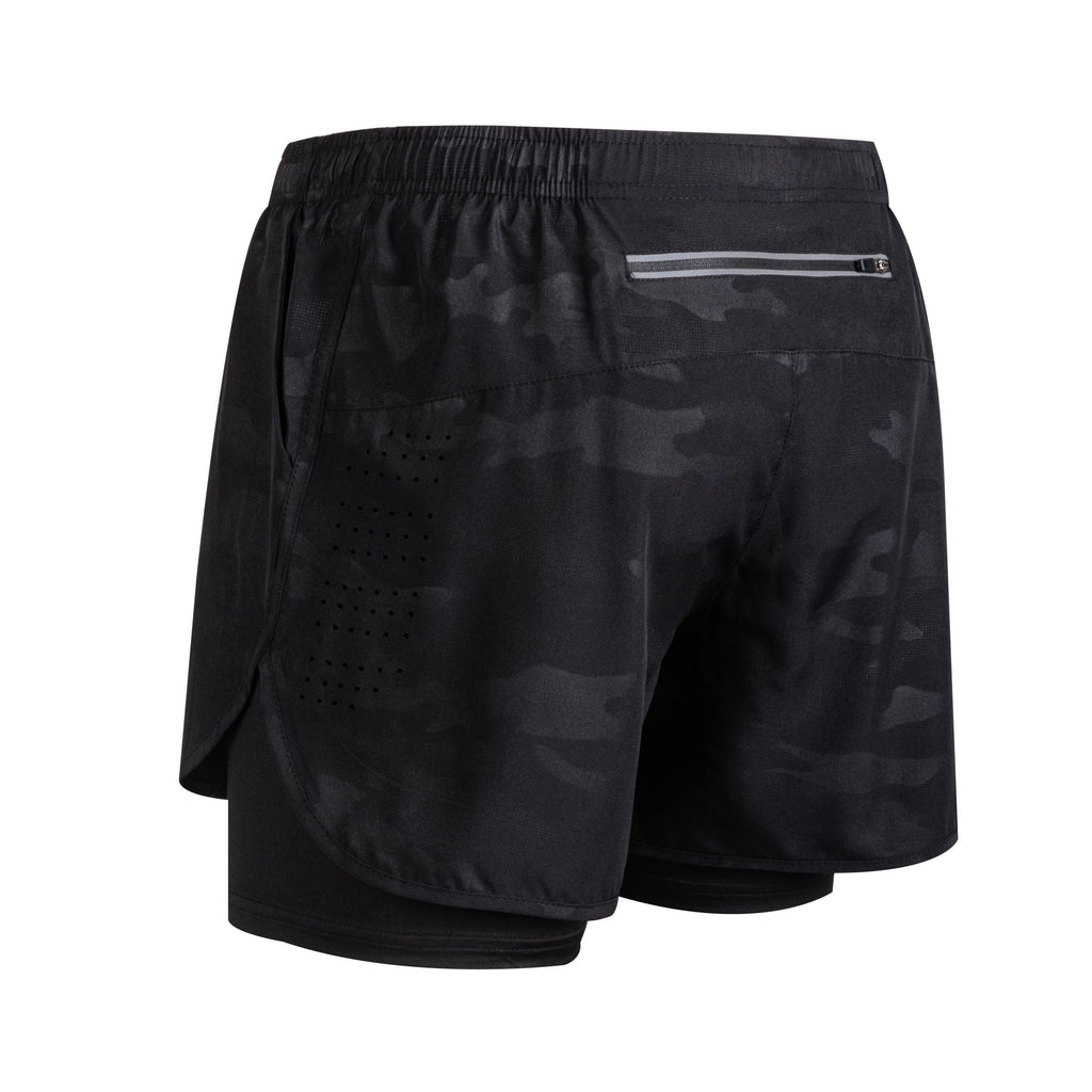 Short esporte masculino com bolsos forrado