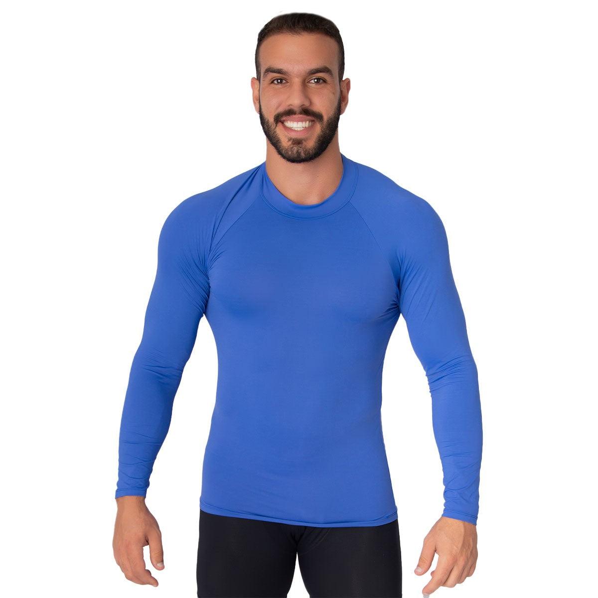 Blusa Térmica Masculina Segunda Pele UV Manga Longa