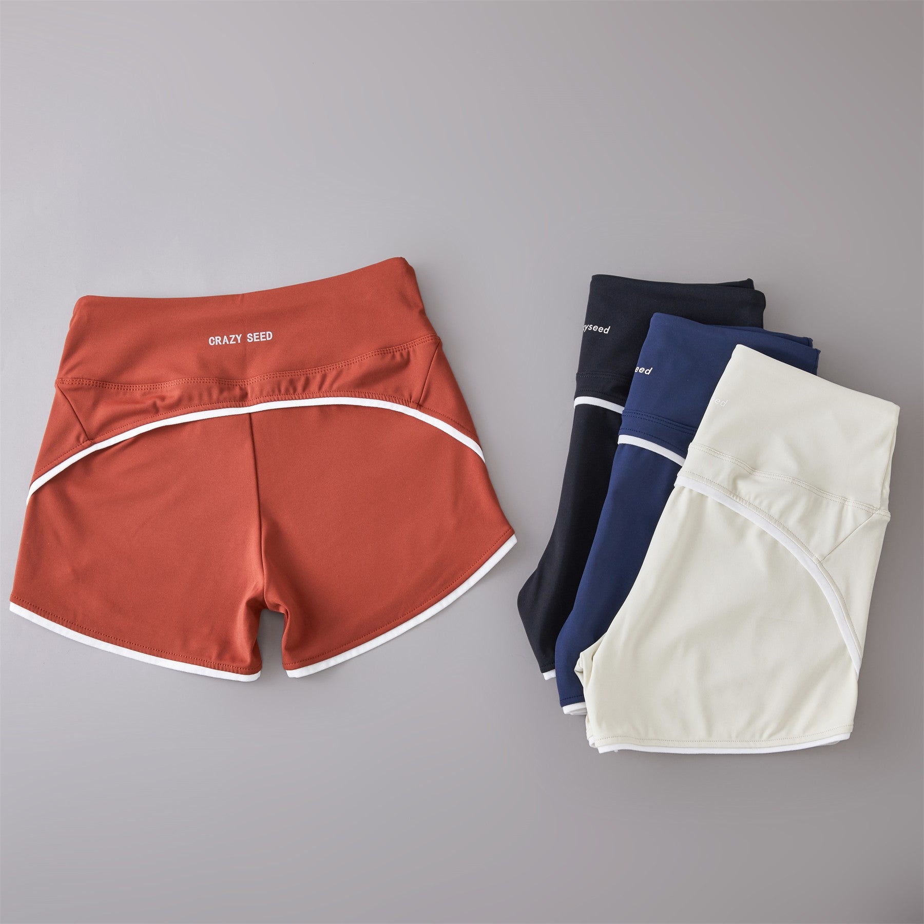 Short Feminino Esportivo Cintura Alta