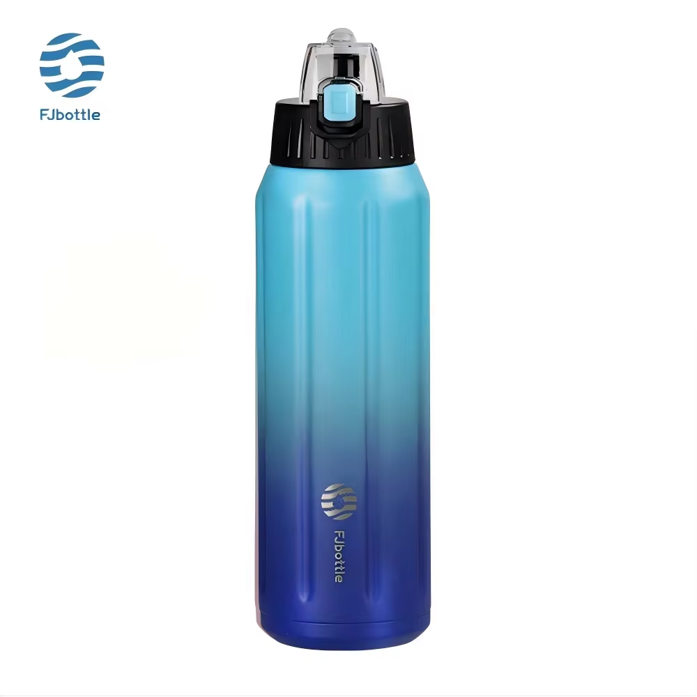 Garrafa térmica aço inoxidável esportiva 600ml