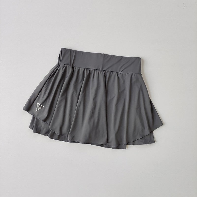 Saia Fitness com Shorts Interno Cintura Alta