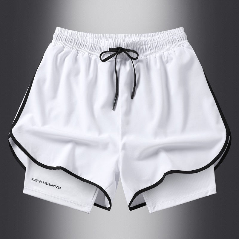 Bermuda Fitness Masculina dupla camada