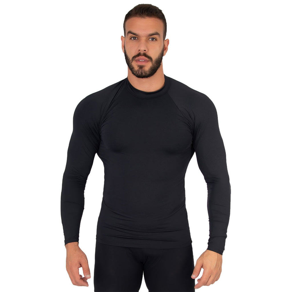 Blusa Térmica Masculina Segunda Pele UV Manga Longa