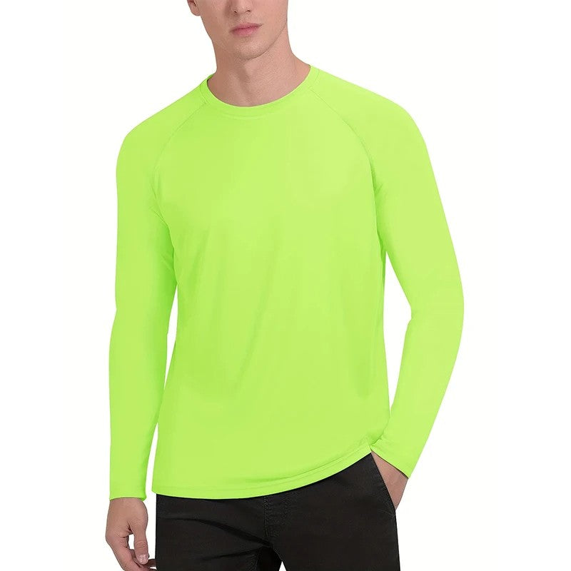 Camiseta Masculina Manga Longa UV UPF50+