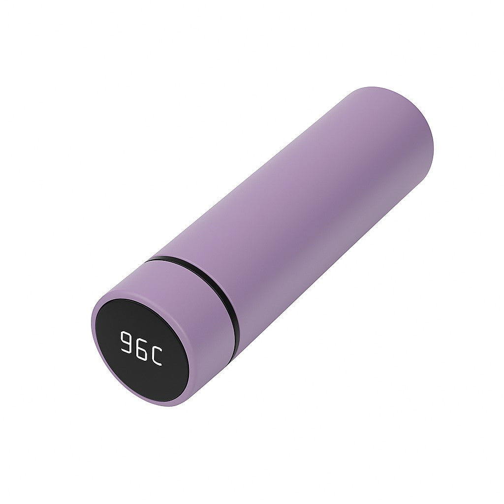 Garrafa Térmica 500ml Inox com Display Digital LED