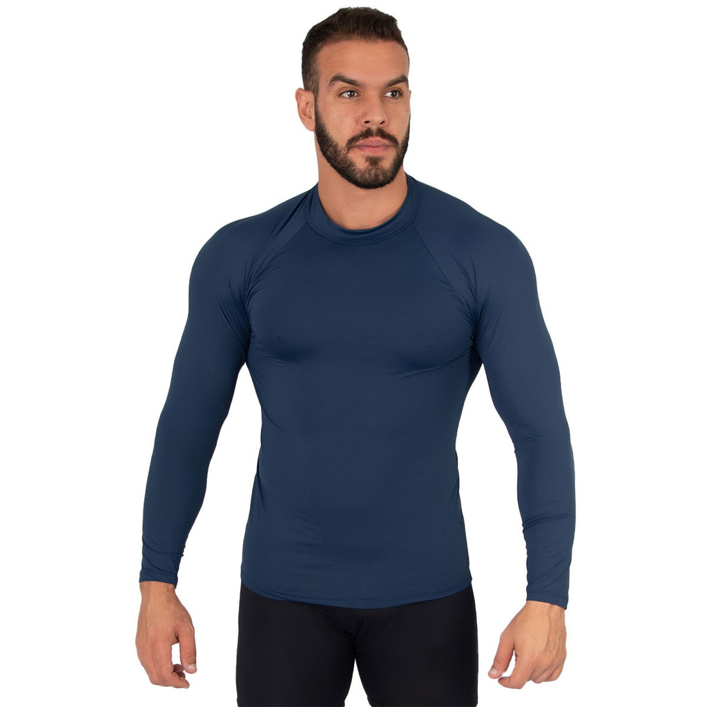 Blusa Térmica Masculina Segunda Pele UV Manga Longa