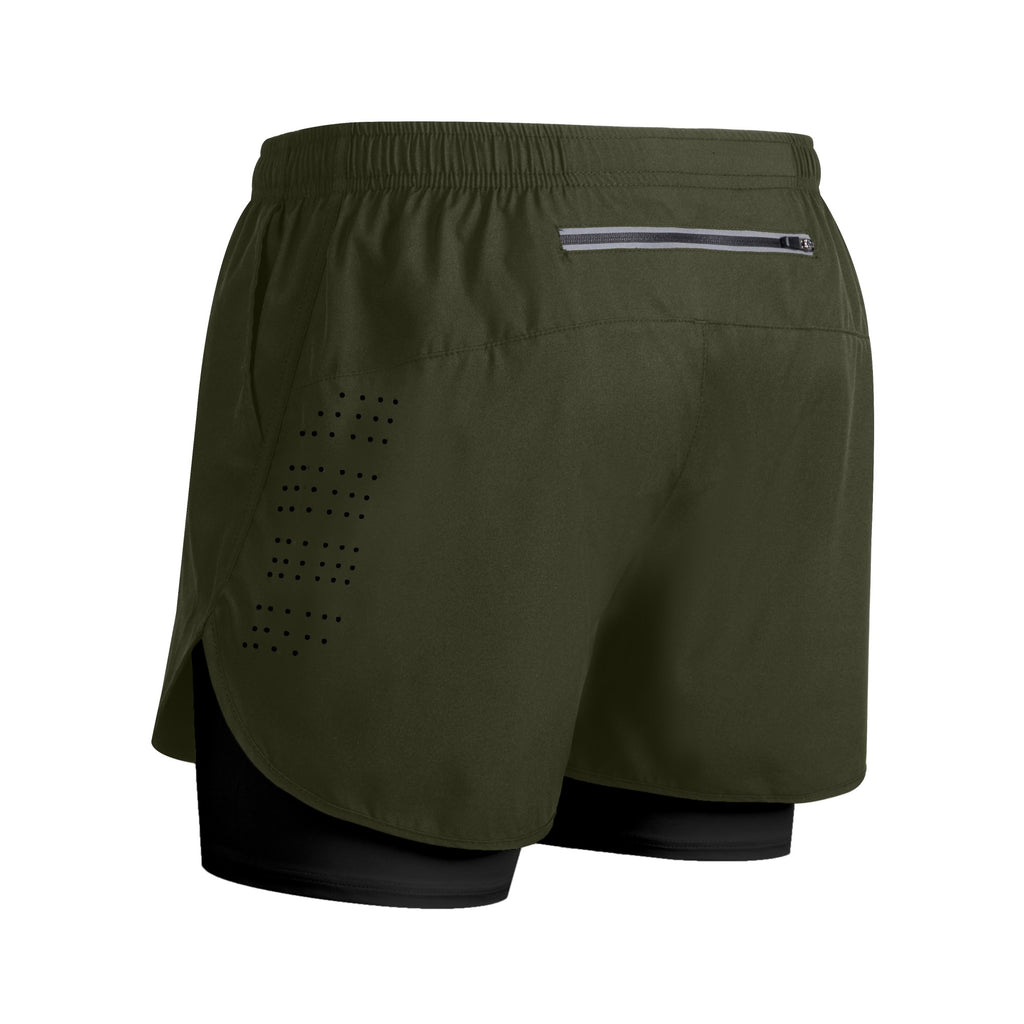 Bermuda Esportiva Masculina Fitness Dupla Camada