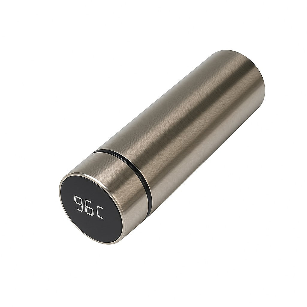 Garrafa Térmica 500ml Inox com Display Digital LED