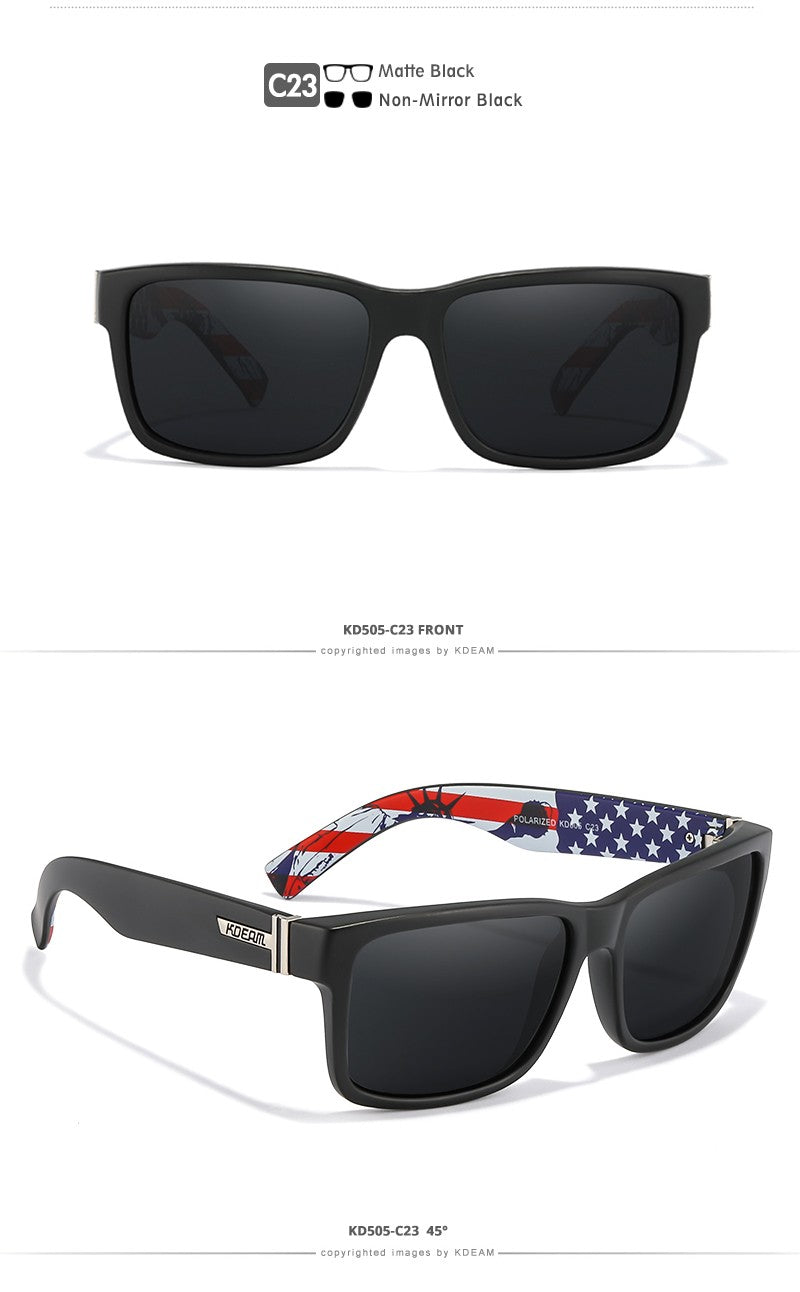 Óculos de Sol Masculino KDEAM Polarizado UV400