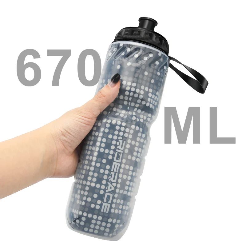 Riderace Garrafa Térmica 670ml Camada Dupla