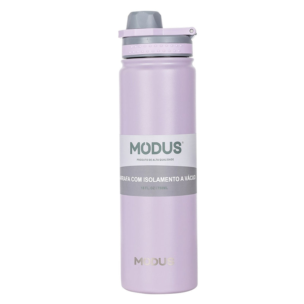 Garrafa Térmica 750ml com Canudo Inox