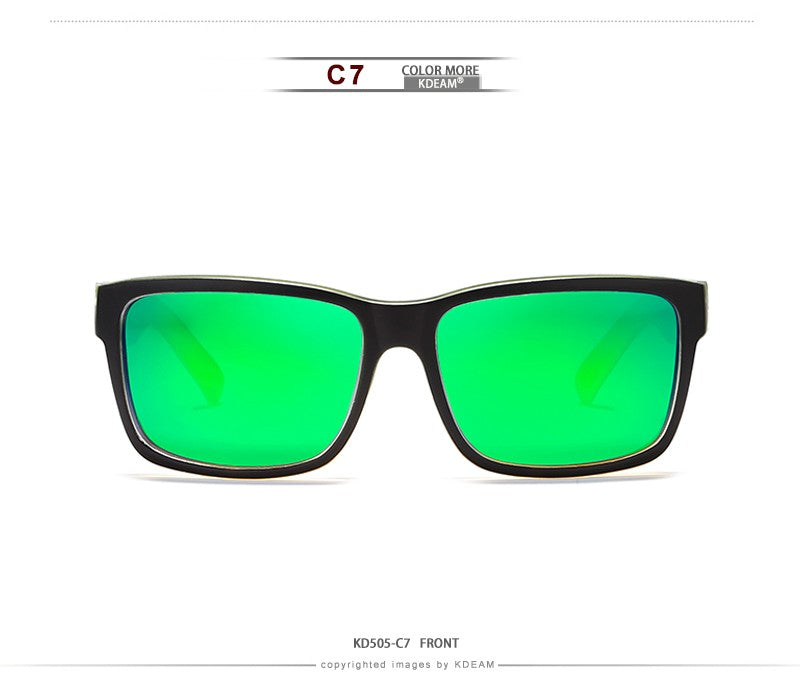 Óculos de Sol Masculino KDEAM Polarizado UV400