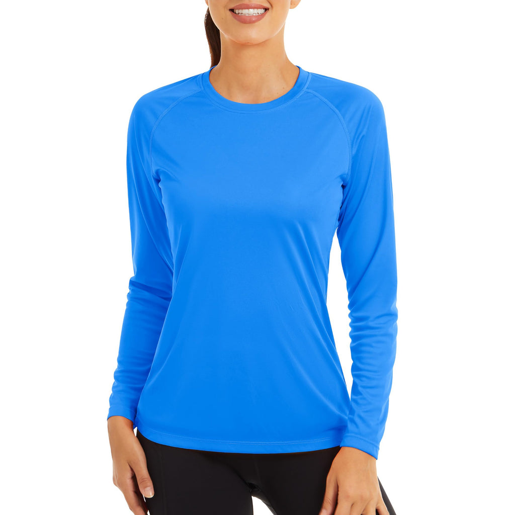 Camiseta Feminina Manga Longa UV UPF50+ Secagem Rápida