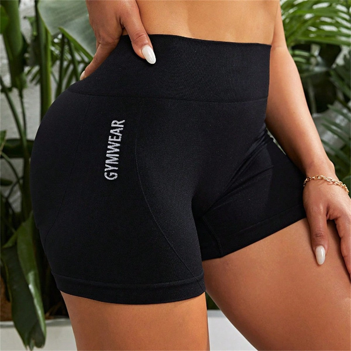 Short feminino cintura alta Gymwear