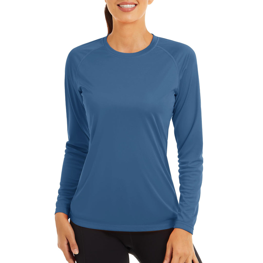 Camiseta Feminina Manga Longa UV UPF50+ Secagem Rápida