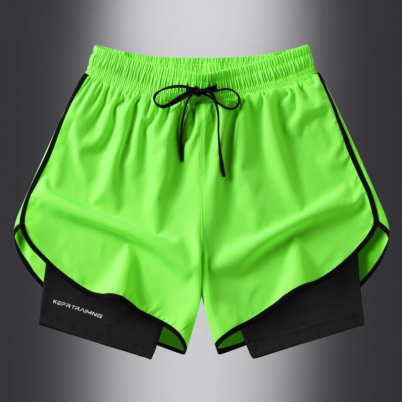 Bermuda Fitness Masculina dupla camada