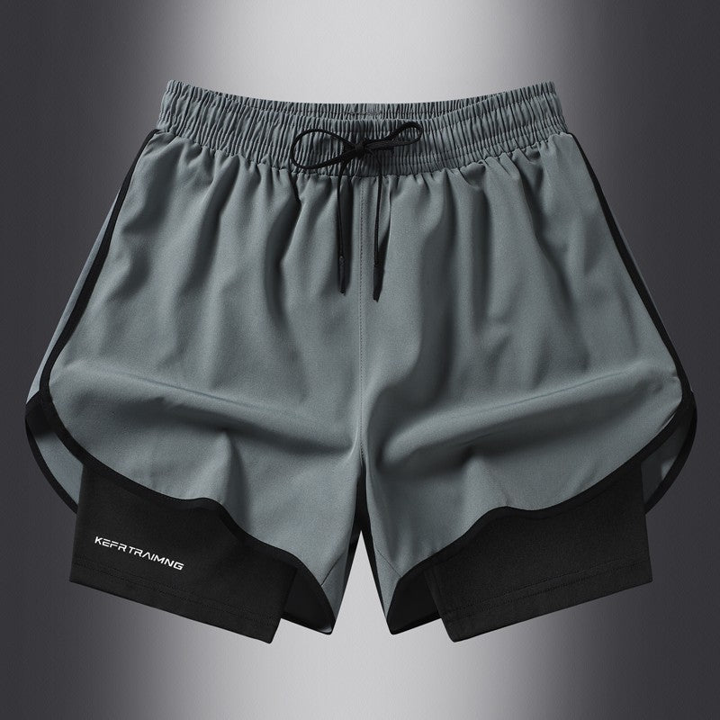 Bermuda Fitness Masculina dupla camada