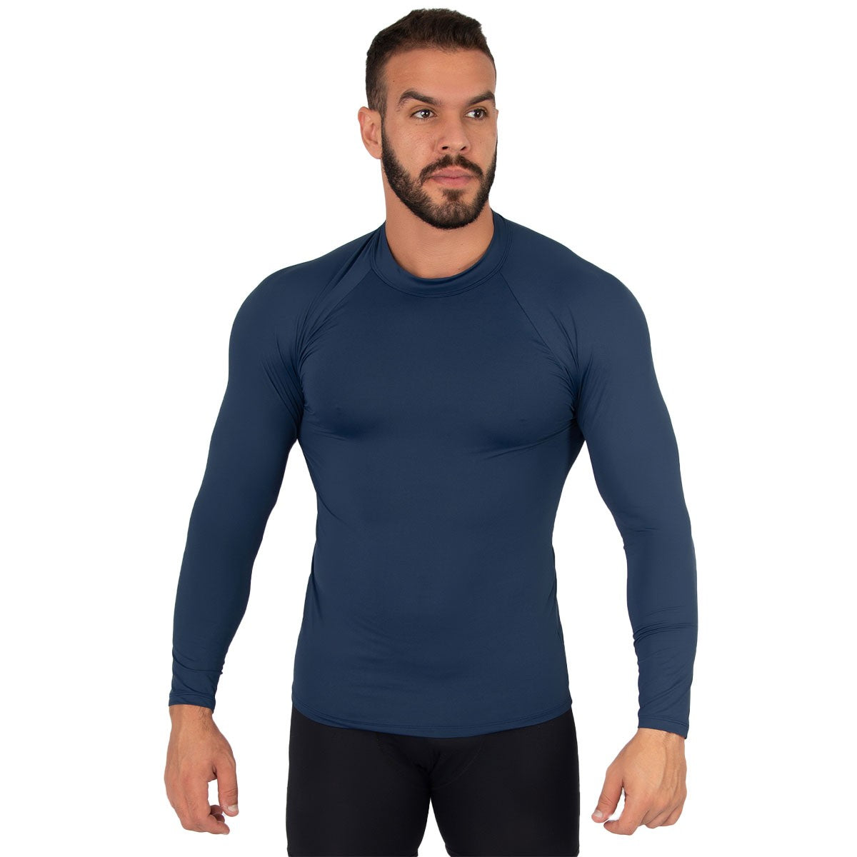 Blusa Térmica Masculina Segunda Pele UV Manga Longa