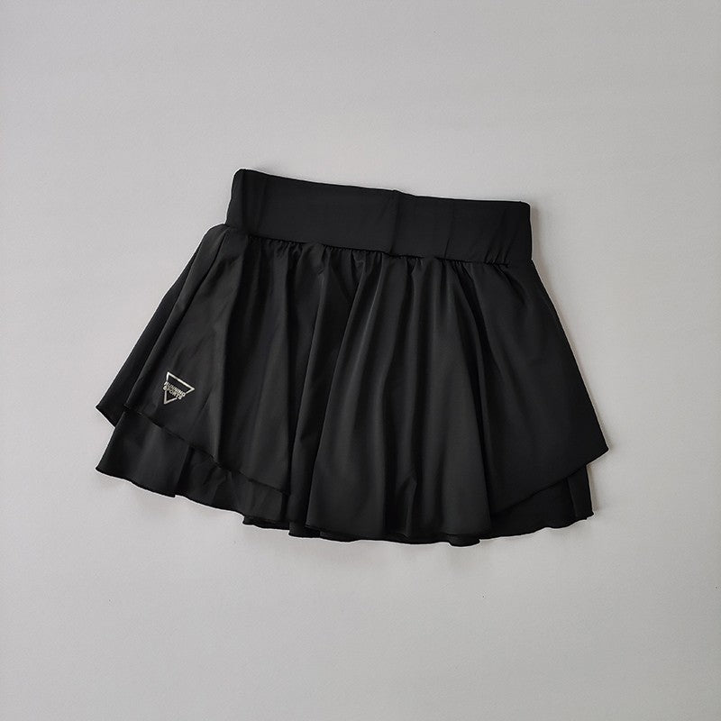 Saia Fitness com Shorts Interno Cintura Alta