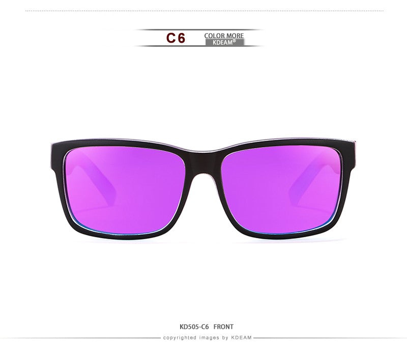 Óculos de Sol Masculino KDEAM Polarizado UV400