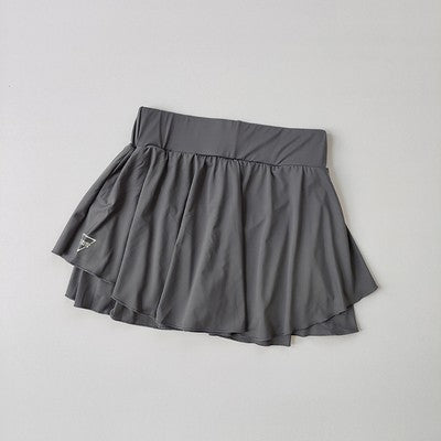 Saia Fitness com Shorts Interno Cintura Alta