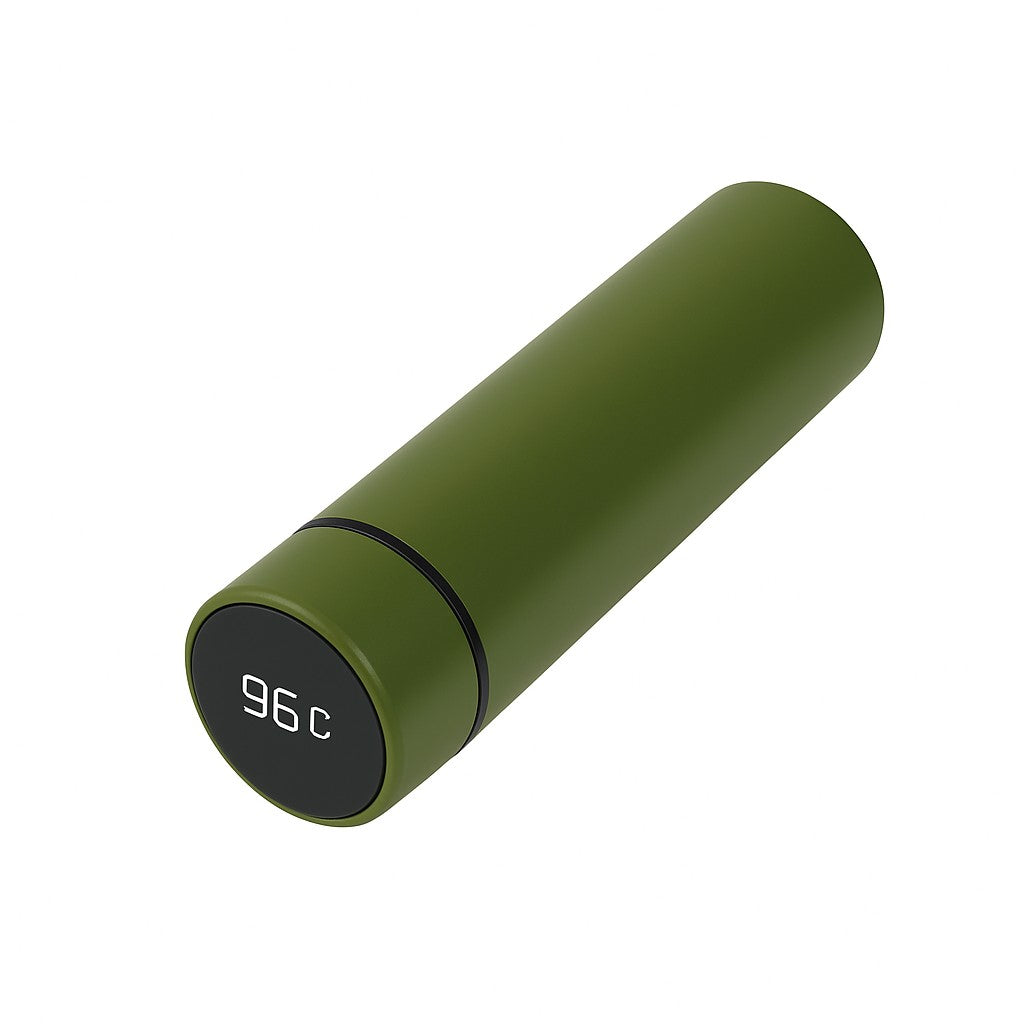 Garrafa Térmica 500ml Inox com Display Digital LED