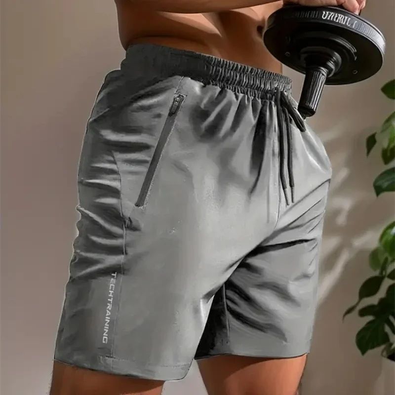 Bermuda masculina esportiva com bolso