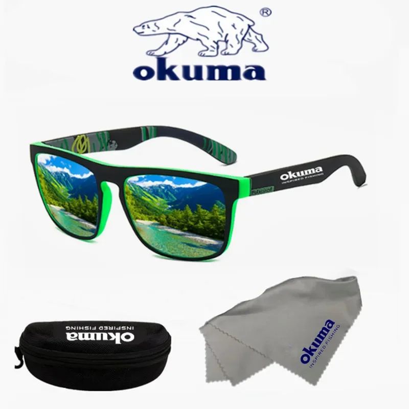 Óculos de sol polarizado Okuma com proteção UV