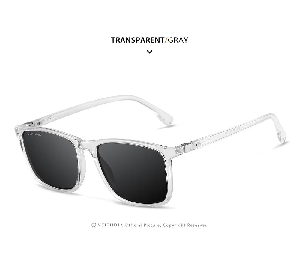 Óculos de Sol Unissex TR90 Polarizado UV400 Retrô