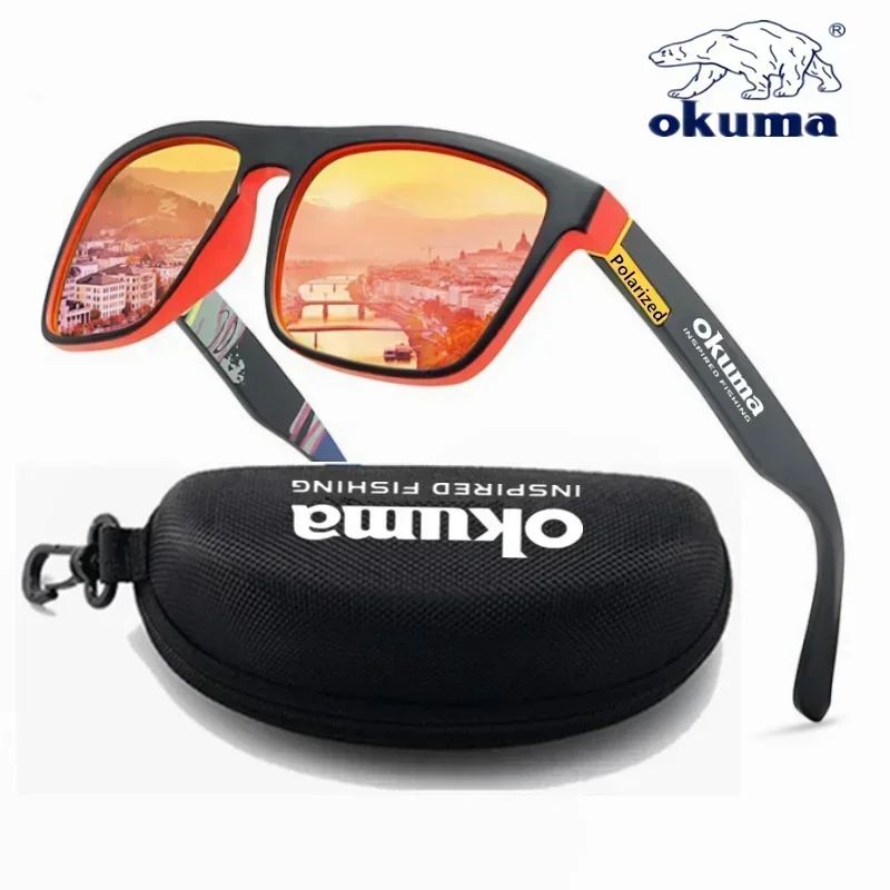 Óculos de sol polarizado Okuma com proteção UV