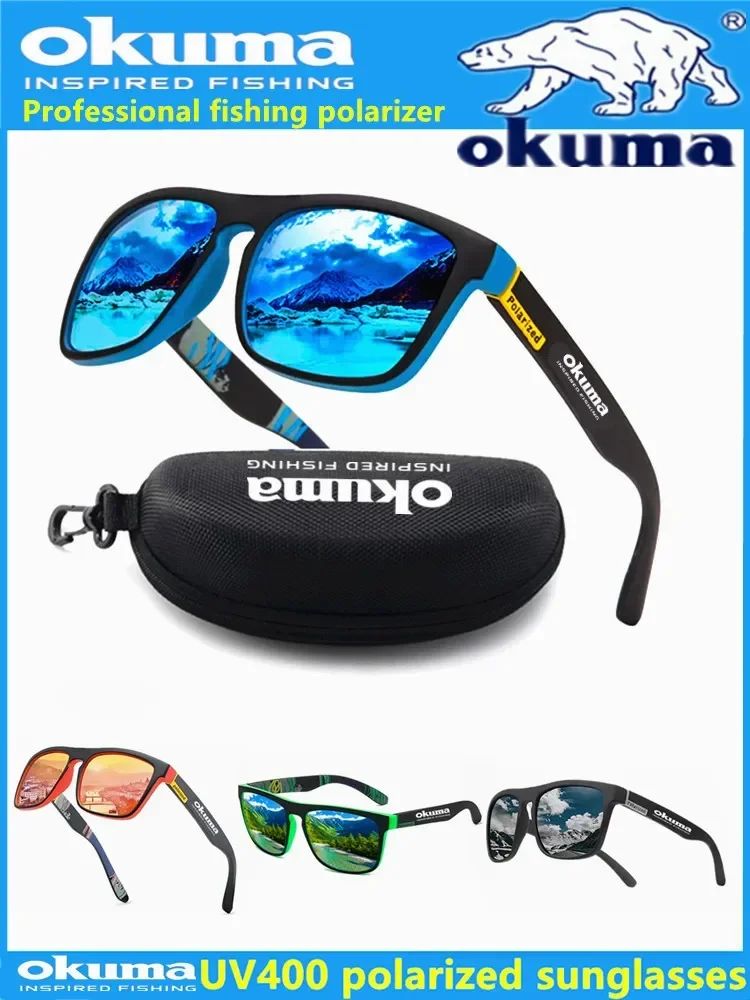 Óculos de sol polarizado Okuma com proteção UV