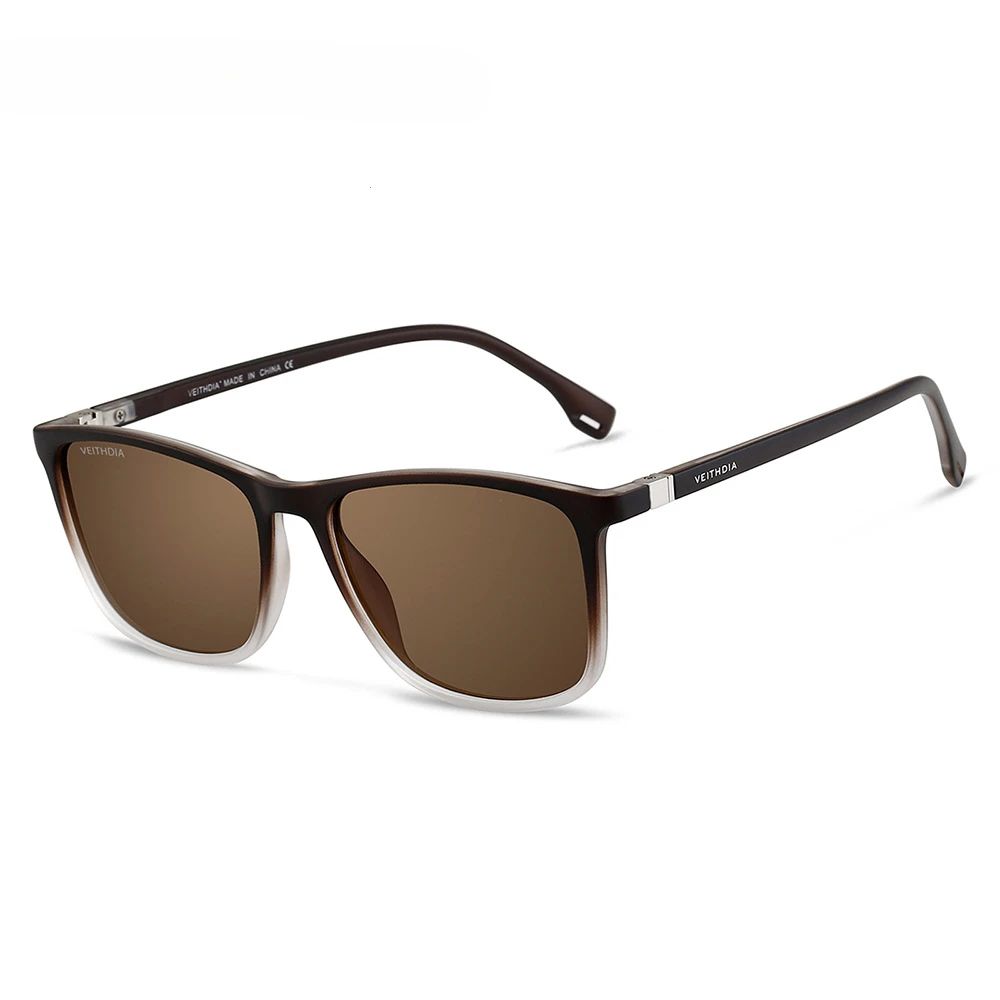 Óculos de Sol Unissex TR90 Polarizado UV400 Retrô