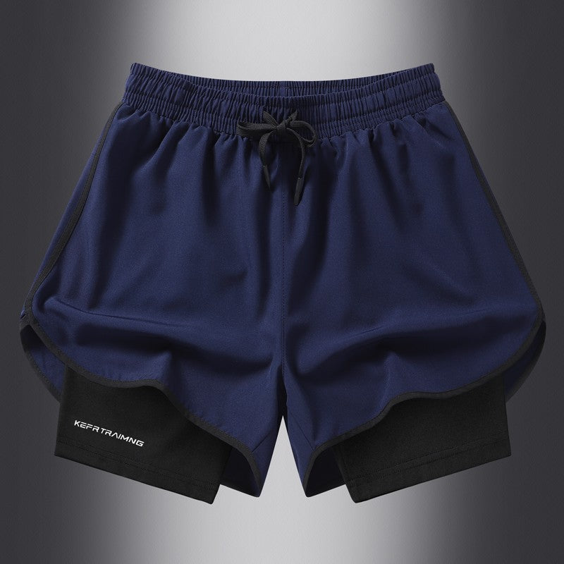 Bermuda Fitness Masculina dupla camada