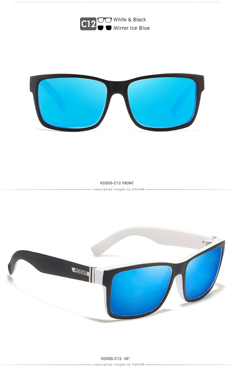 Óculos de Sol Masculino KDEAM Polarizado UV400