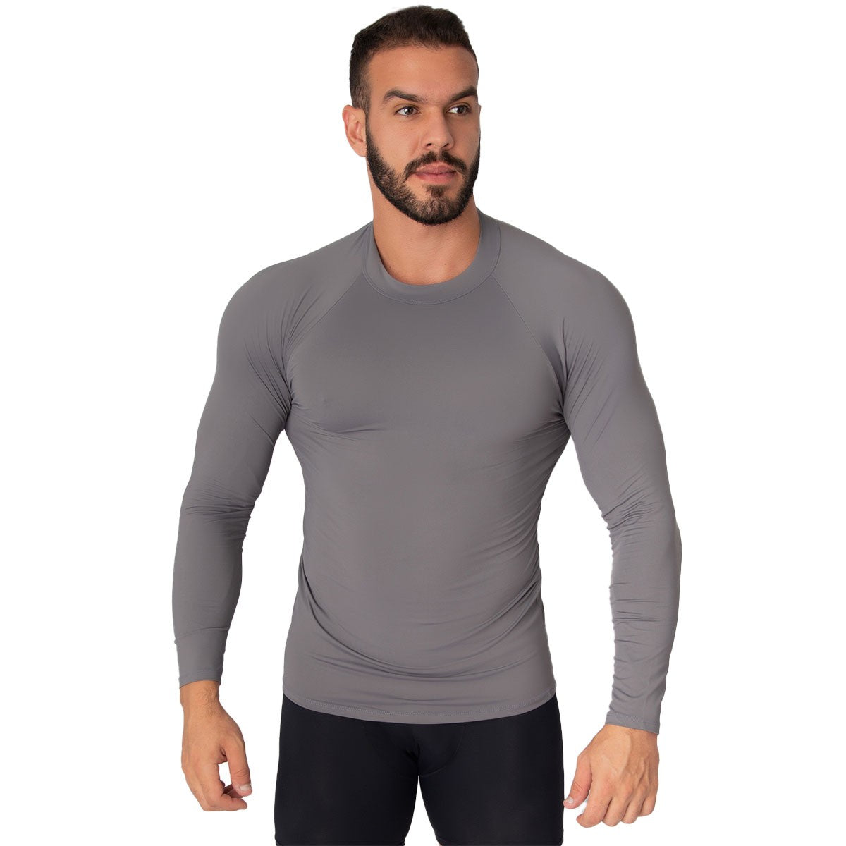 Blusa Térmica Masculina Segunda Pele UV Manga Longa