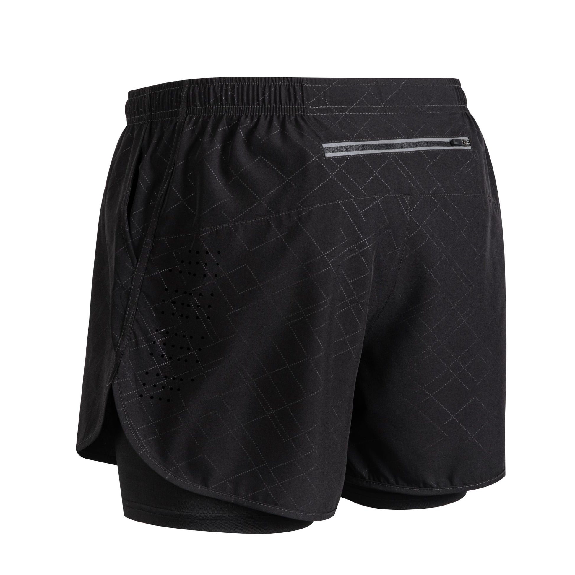 Short esporte masculino com bolsos forrado