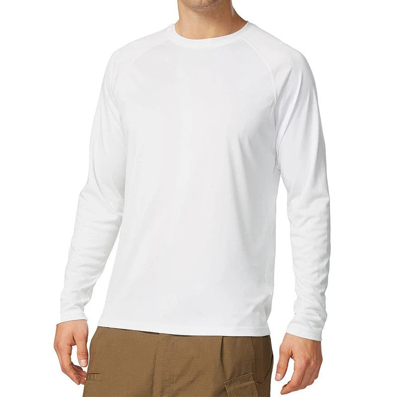 Camiseta Masculina Manga Longa UV UPF50+