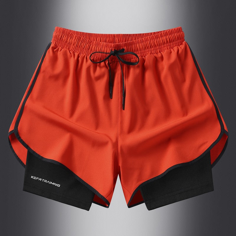 Bermuda Fitness Masculina dupla camada