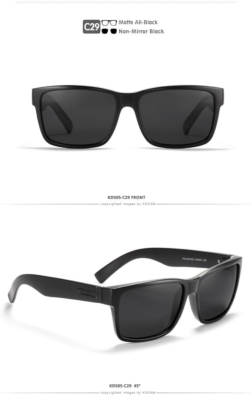 Óculos de Sol Masculino KDEAM Polarizado UV400