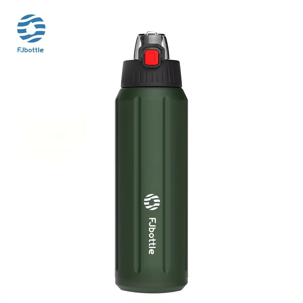 Garrafa térmica aço inoxidável esportiva 600ml