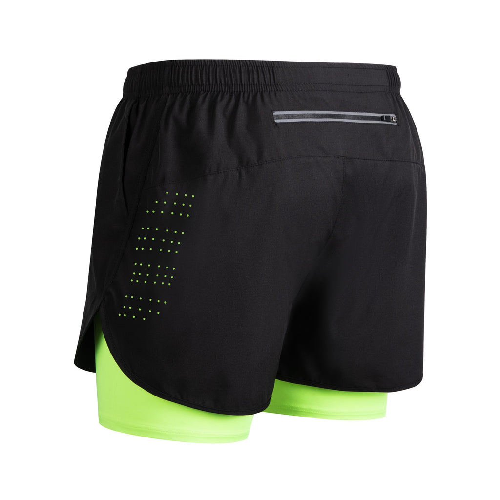 Short esporte masculino com bolsos forrado