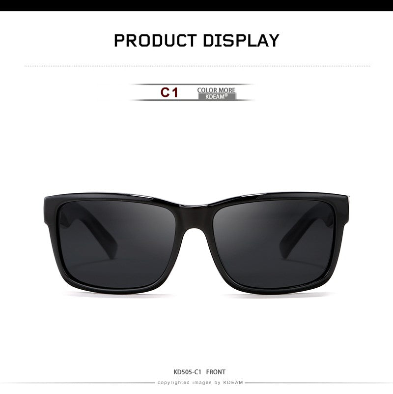 Óculos de Sol Masculino KDEAM Polarizado UV400